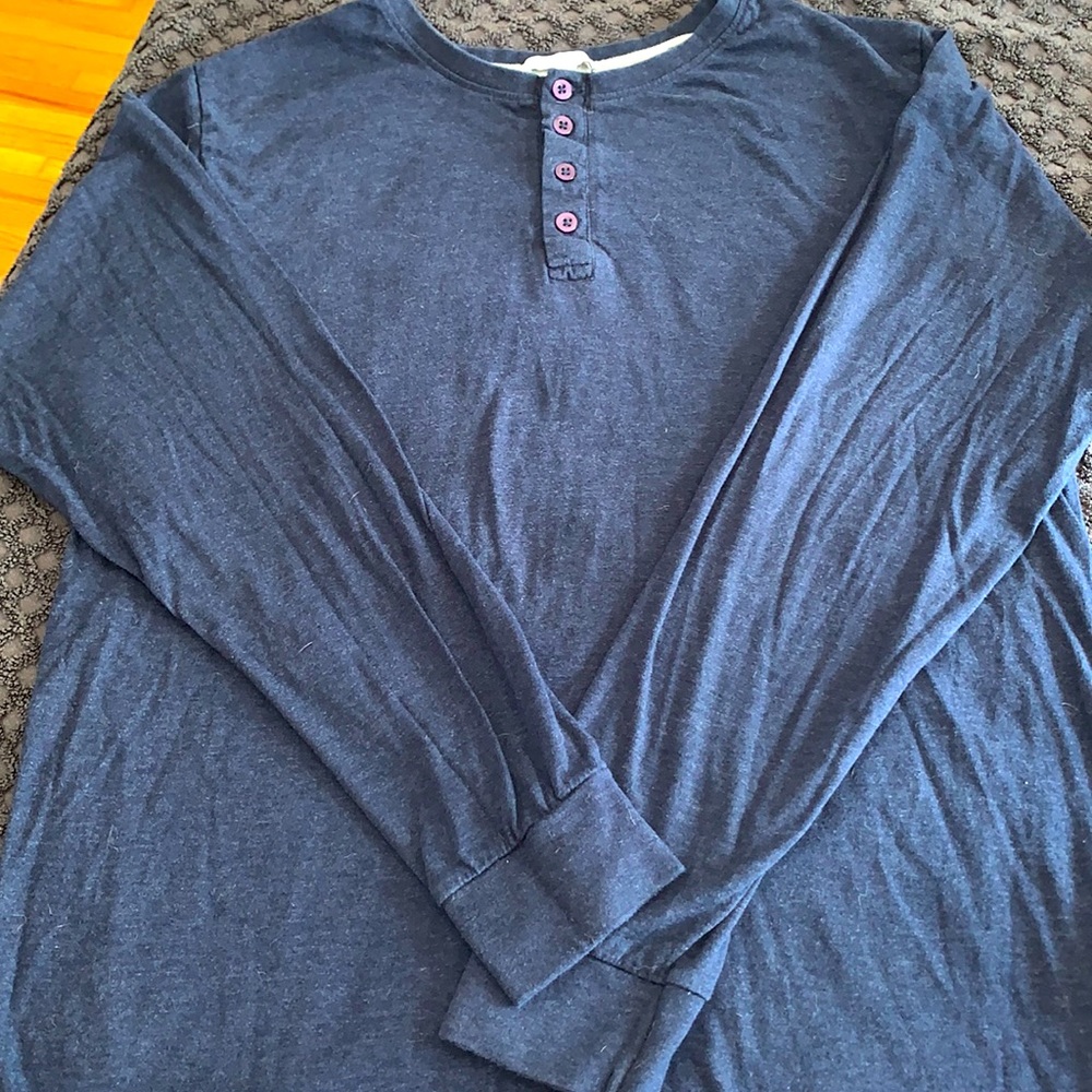 Essential Henley Long Sleeve Top